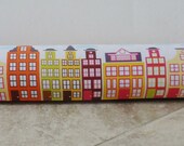 Door Draft Stopper Draft Dodger Door Draft City View Orange City Block Buildings