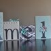 Custom Order- Shelby blocks