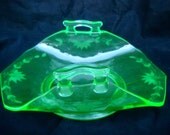 Depression Era Liberty Glass Works Muffin Tray