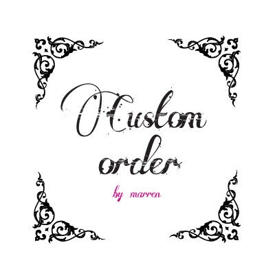Custom Order For Georgia