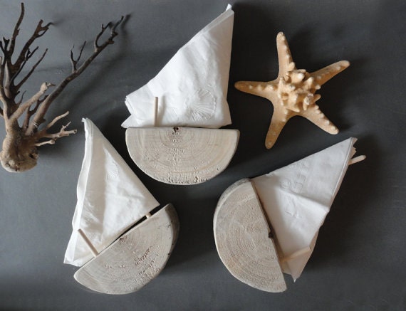 Driftwood Sailboat Napkin Holder.  Gift for Sailors