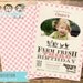 Vintage Farm Fresh Photo Invitation