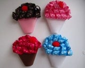 Cupcake Sculpted Clippie