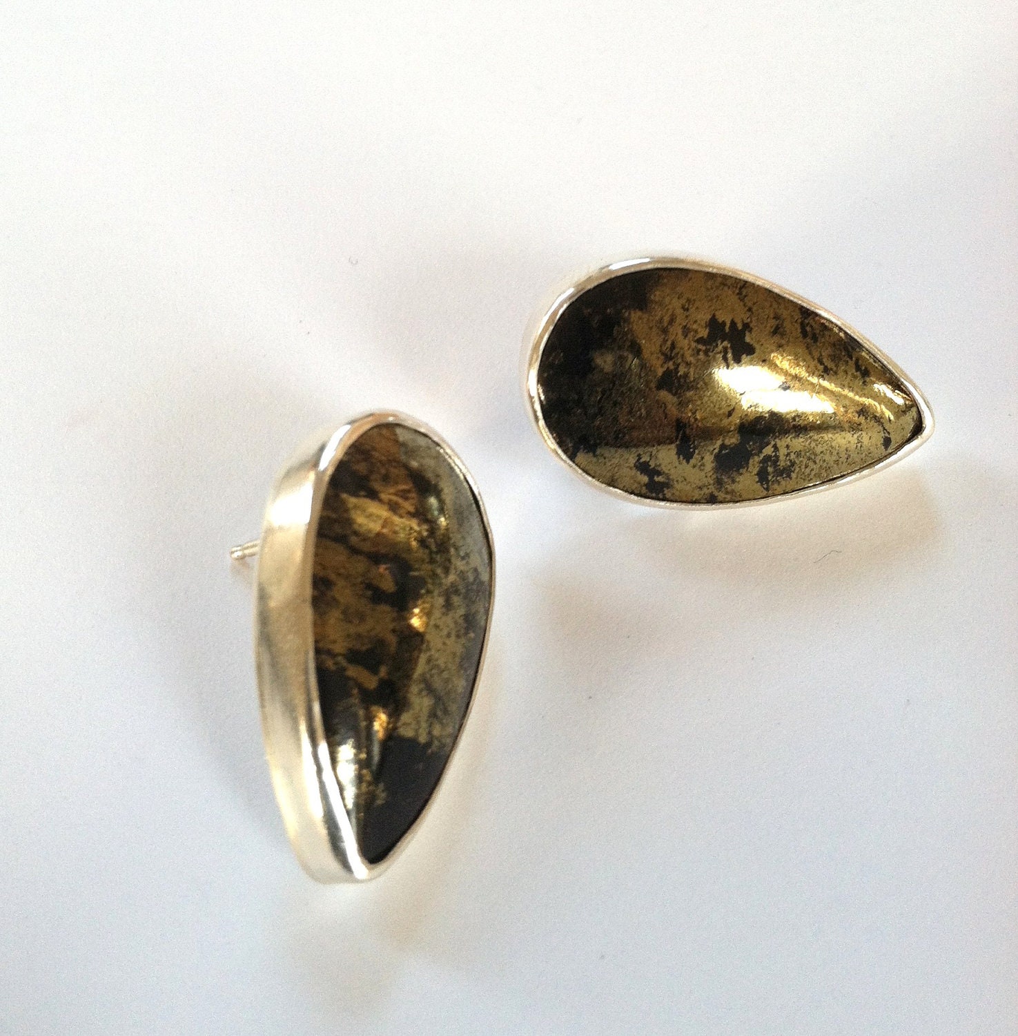 Black and Gold- Apache Gold Earrings