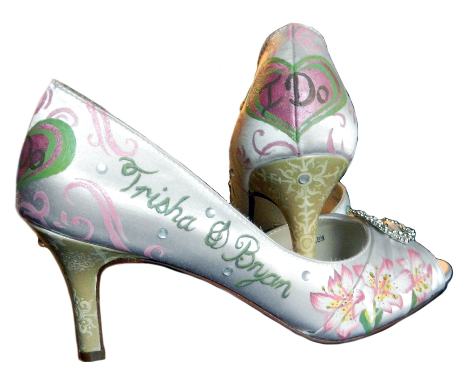 Customized Painted Wedding or Event Shoes