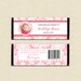 Printable Personalized Baptism Candy Bar Wrapper PDF file - more colors, matching items available
