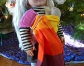 Easycare Rainbow Number 1  DOLL SIZED SLING