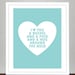 Valentines Day - A Bushel And A Peck And a Hug Around The Neck - Red - 8x10