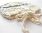Organic Baby Hat, Beanie, Bonnet, Earflap Hat - Size 12 Month - Material: 1/2 Silk & 1/2 Wool - Plantcolor Dyed