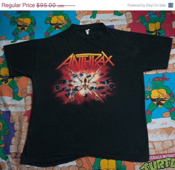 20% OFF ANTHRAX 1991 "Killer B Tour" SIze Xl T-Shirt