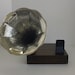RESERVED for Mette   iPhone Speaker Dock w/ Ornate Silver Antique style reproduction Phonograph Horn