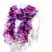 Purple chic ruffle scarve scarf.  Summer accessories for women 2013 trends - African violet