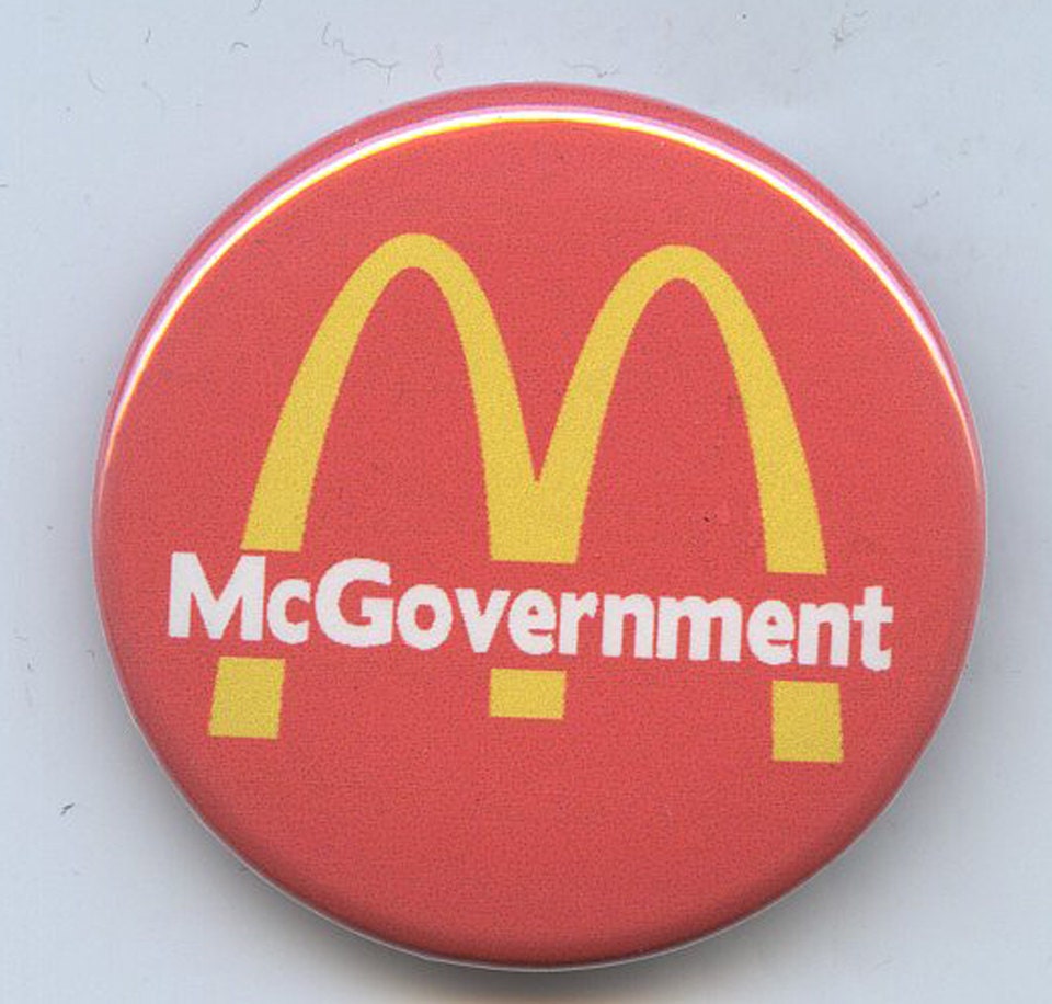 McGovernment button