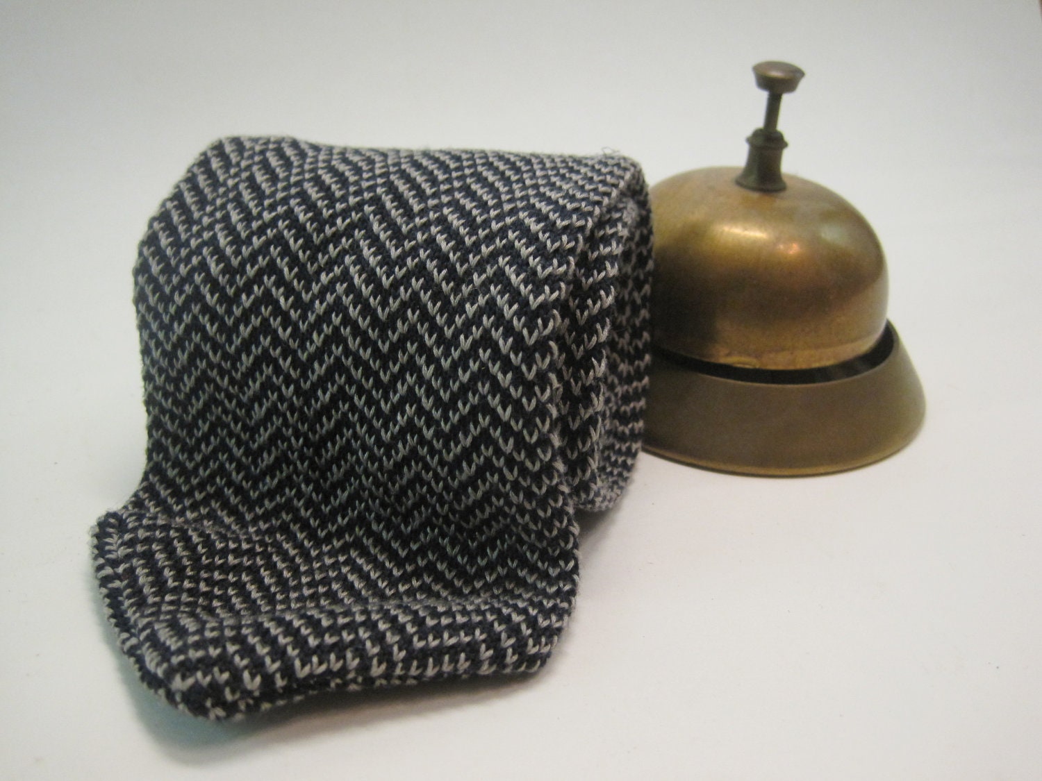 Salt and Pepper Knit 100% Cotton Tie Made in the USA by SUPERBA