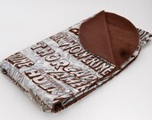 Marvel Comics Baby Blanket, Avengers, Iron Man, Hulk, Thor, Captain America, Spiderman, Wolverine, Brown
