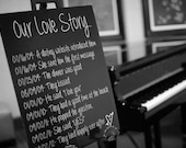 Love Story Wedding/Shower Poster