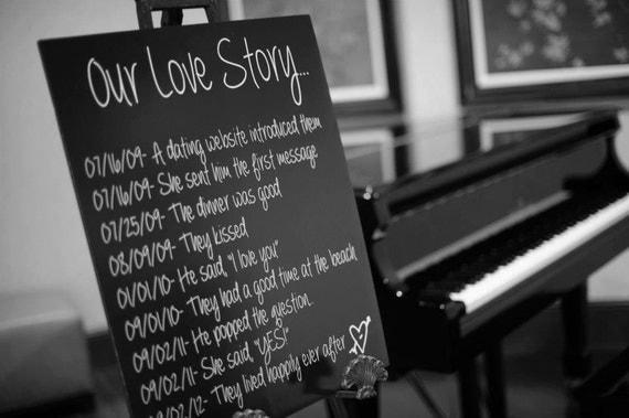 Love Story Wedding/Shower Poster Il_570xn
