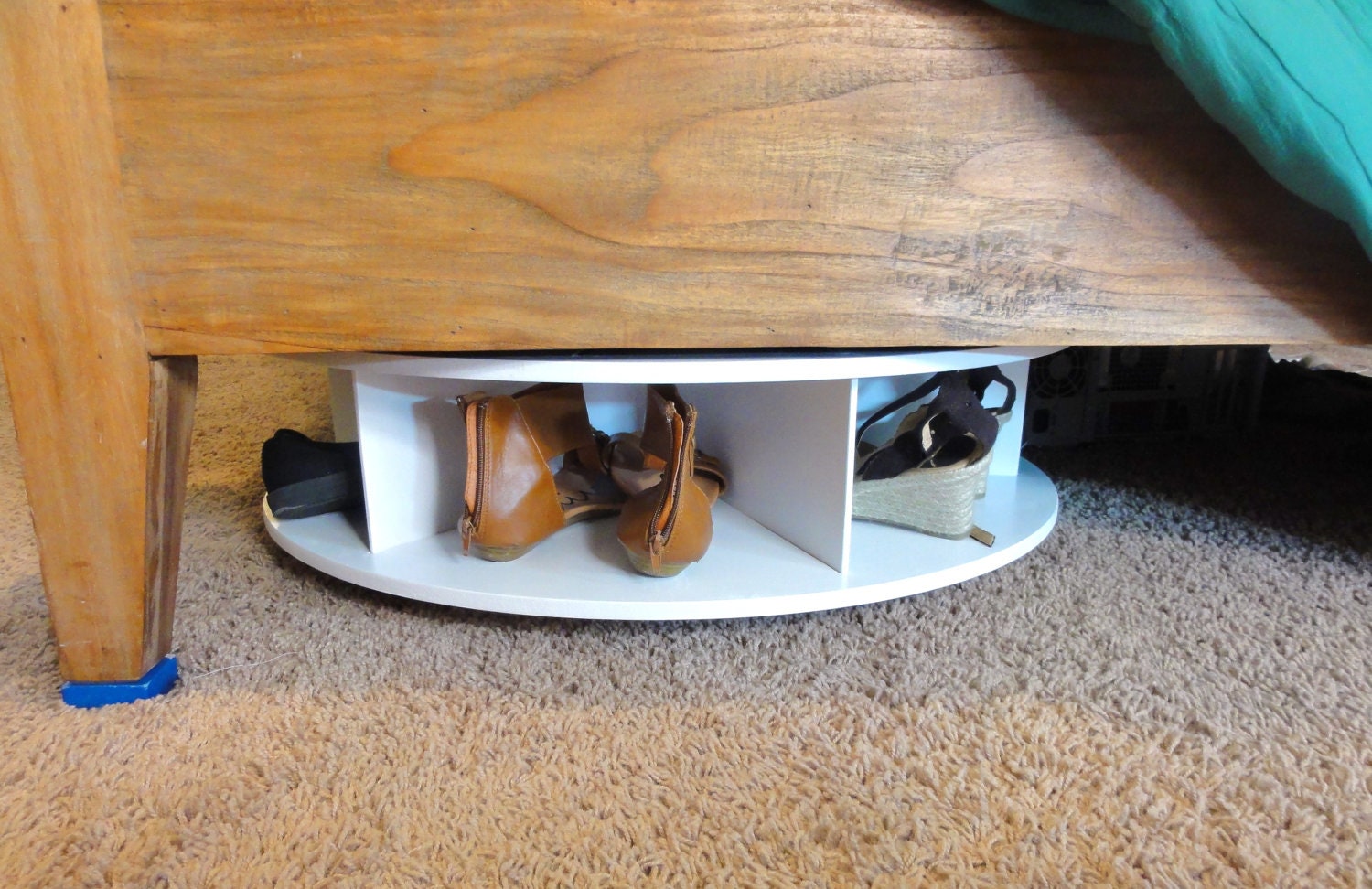 Lazy ShoeZen Under Bed shoes rack storage
