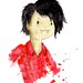 Marshall Lee Mini Print 5x7 inch inch inkjet print / Adventure Time Fan Art