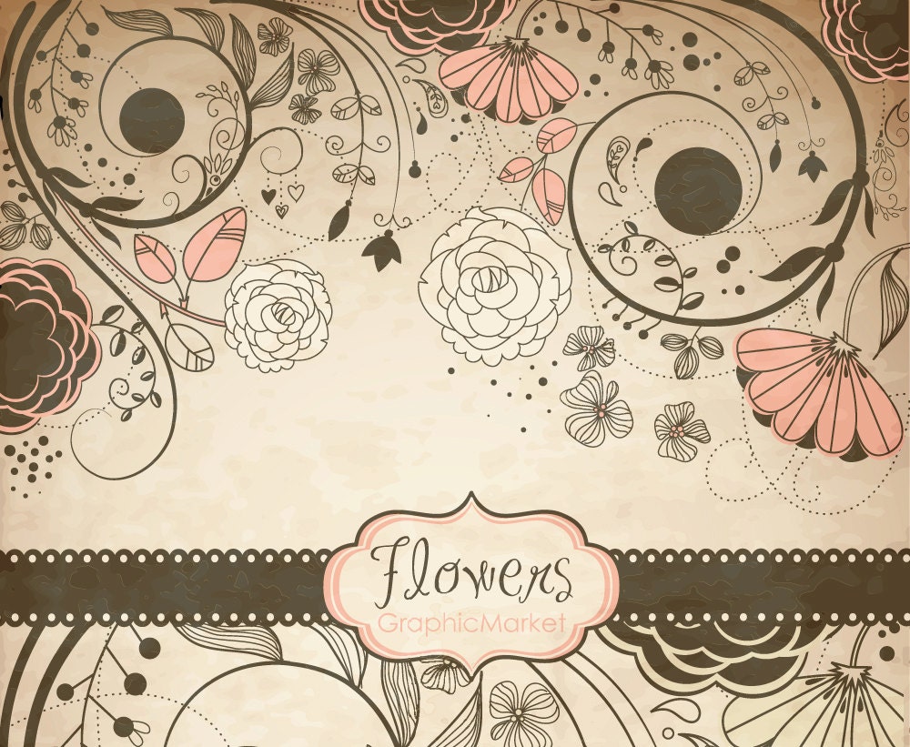 Clipart Floral Borders