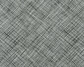 Architextures Collection - Carolyn Friedlander - Crosshatch in Black - Robert Kaufman - Half Yard