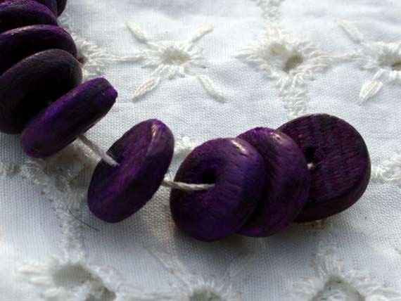 Natural Wood Coloured Beads (200beads)