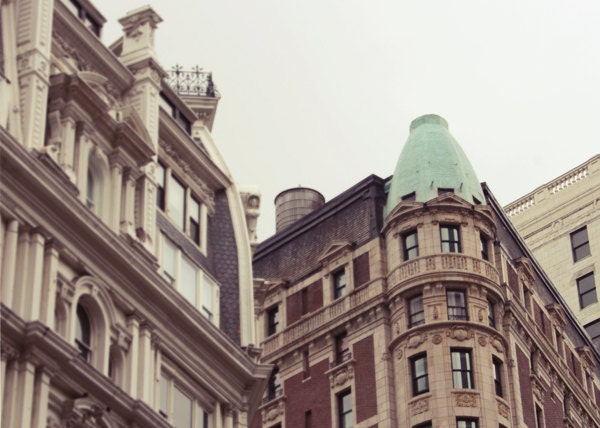 New York Architecture - 5x7 print - Fine Art Photography - Cityscape - Manhattan - Buildings