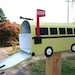 School Bus Mailbox by TheBusBox Custom  - Back to School - SchoolBusBox