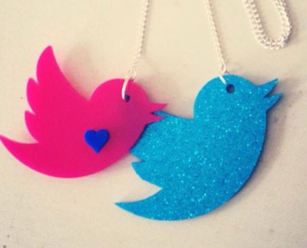 Tweet Birds Mr&Miss Necklace