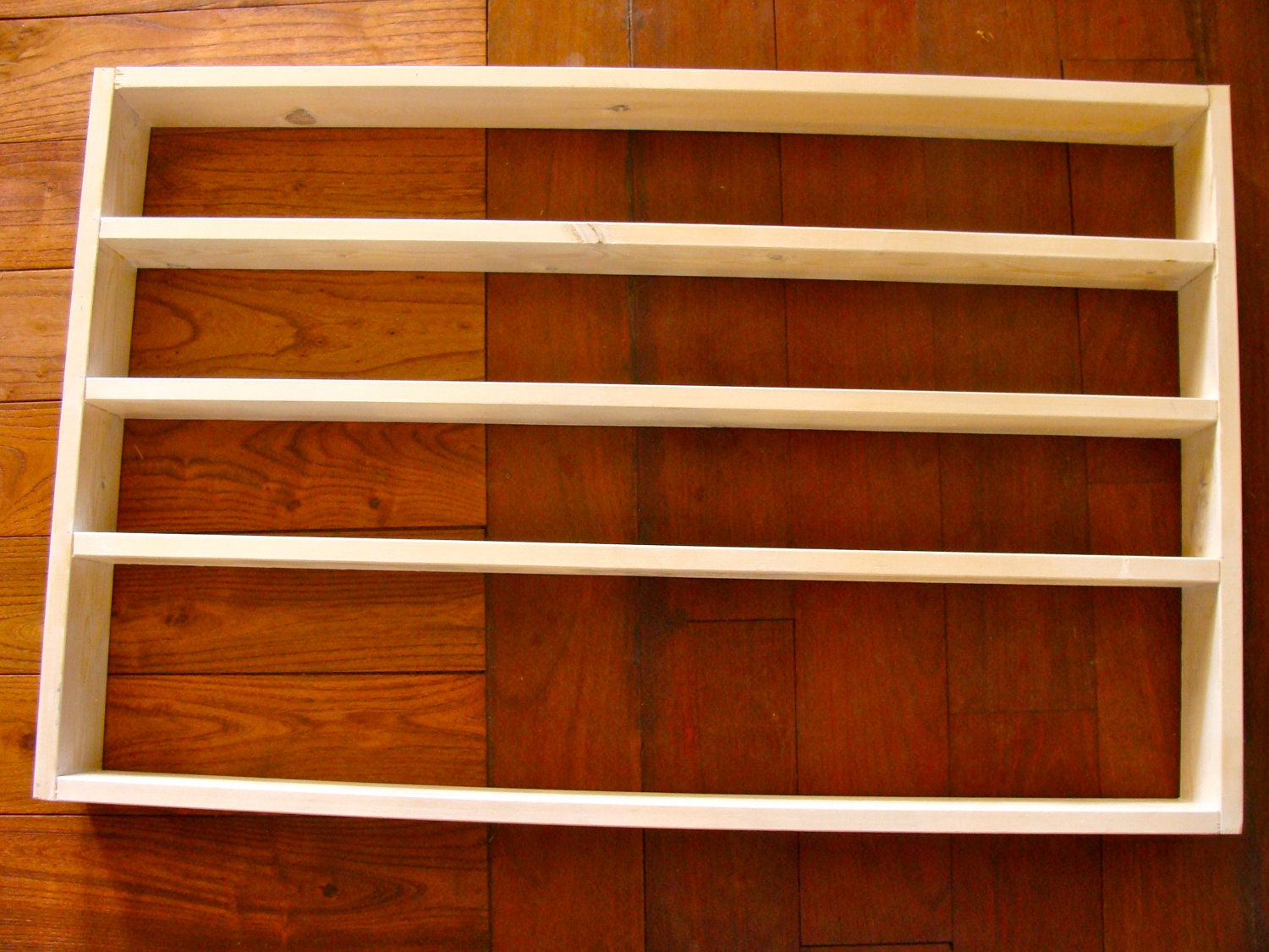 White Washed Large Spice Rack