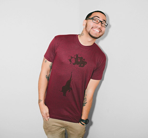 Elephant Graphic Tshirt  - Mens - ON SALE