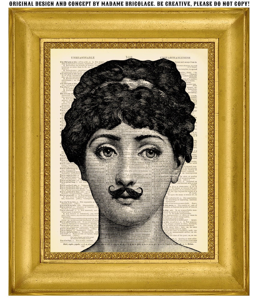 Lady With Mustache