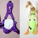 Made-to-Order OPEN TAIL Diaper Harness for Pet Ducks, Chickens, & Geese