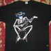 Vintage 90s GRATEFUL DEAD Skeleton style Tour Concert rare promo 80s T-shirt