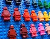 50 Piece Building Brick Mini Figurine Men Crayon Party Favors. Il_170x135