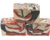 Cherry Sparkling Vegan Soap, Handmade Soap