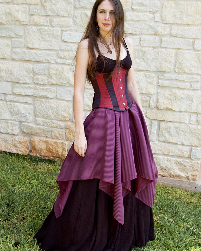 Purple Pixie Skirt Renaissance Costume