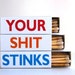 Funny gag gift matchboxes -- Your sh/t does indeed stink MATURE
