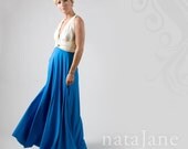 Two tone Coda wrap dress, available in 45 colours