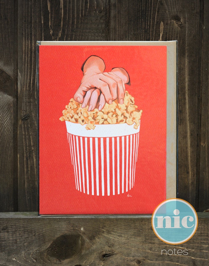 First Date -- Love/Anniversary/New Relationship card by The Nic Studio