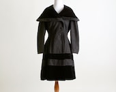 1940s Lilli Ann Coat - Vintage Princess Velvet Jacket
