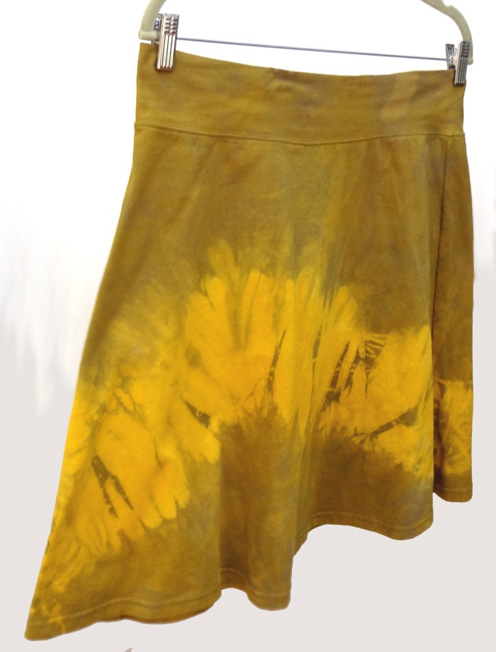 Yellow Cotton Skirt