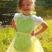 apron TIANA  TUTU apron for girls fun for special occasion or birthday party dress up costume