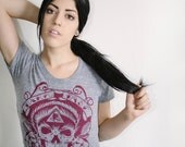 women's dark past t-shirt size medium