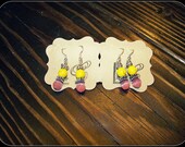 Pink Lemonade Earrings - FREE SHIPPING