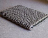 Crochet iPad Case in Taupe Brown - iPad Sleeve - iPad Cover - Grey Gray Neutral Greige - Tablet Case