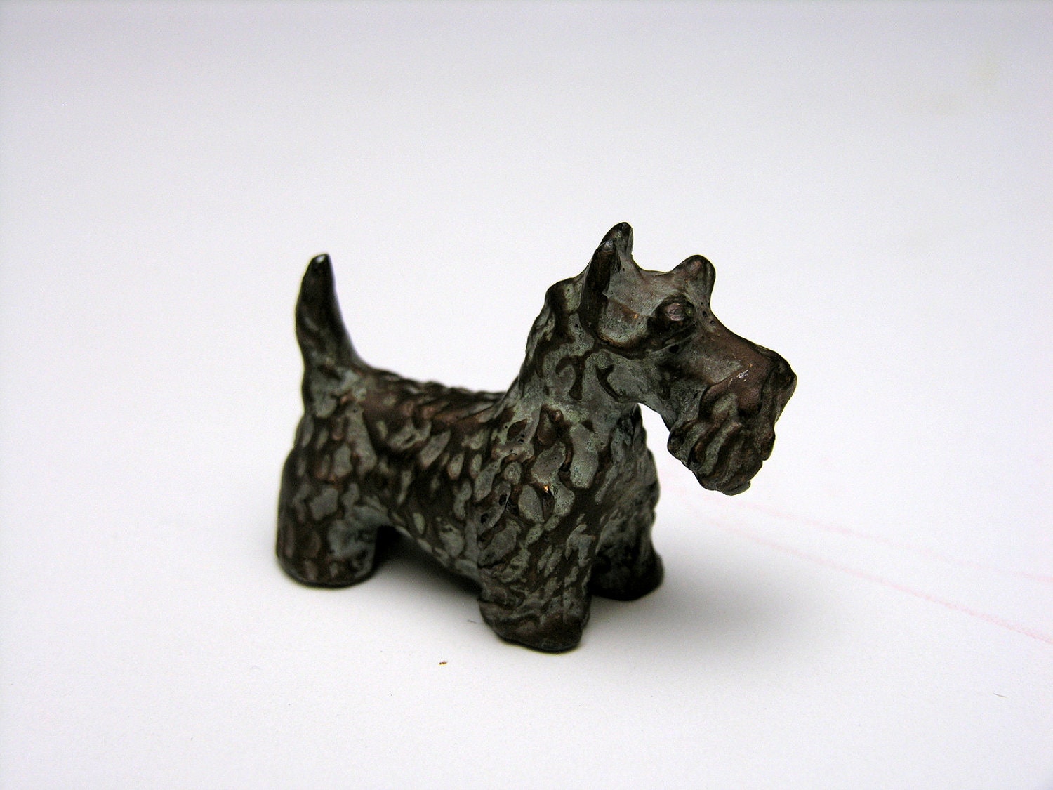 Vintage Scottie Dog Art Deco McClelland Barclay Bronze Scottish Terrier Figurine