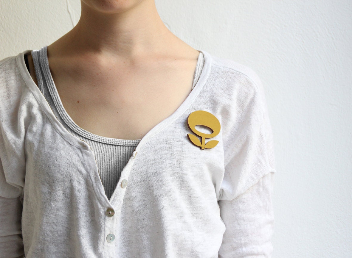 snug.flower, brooch, 9 colors