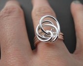 16g Silver Twist Ring