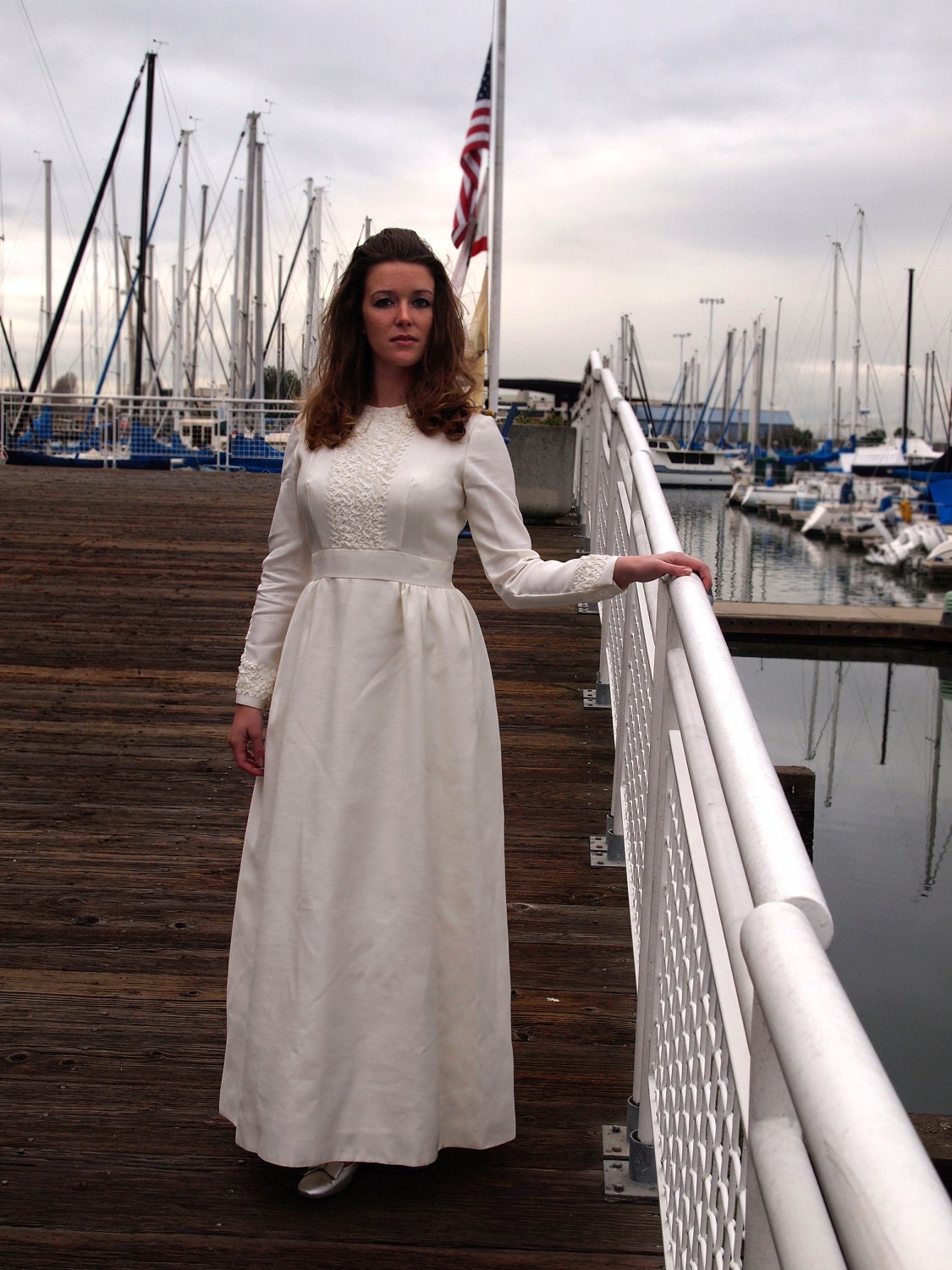 Emma Domb Wedding Gown, small to medium size